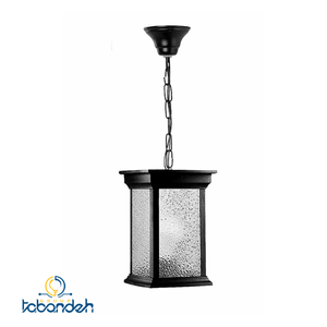 چراغ حیاطی آویز شفق مدل روشان